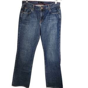 J. Crew Boot Cut High Rise Style 60876 Dark Wash Denim Jeans Women Sz 8 Like New